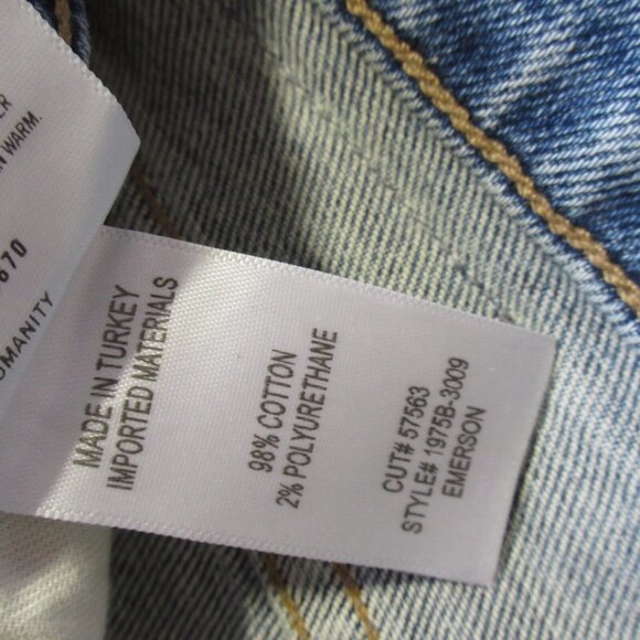 NWT Citizens of Humanity Emerson in Freeport Destroy Slim Boyfriend Jeans 24 - Picture 5 of 10